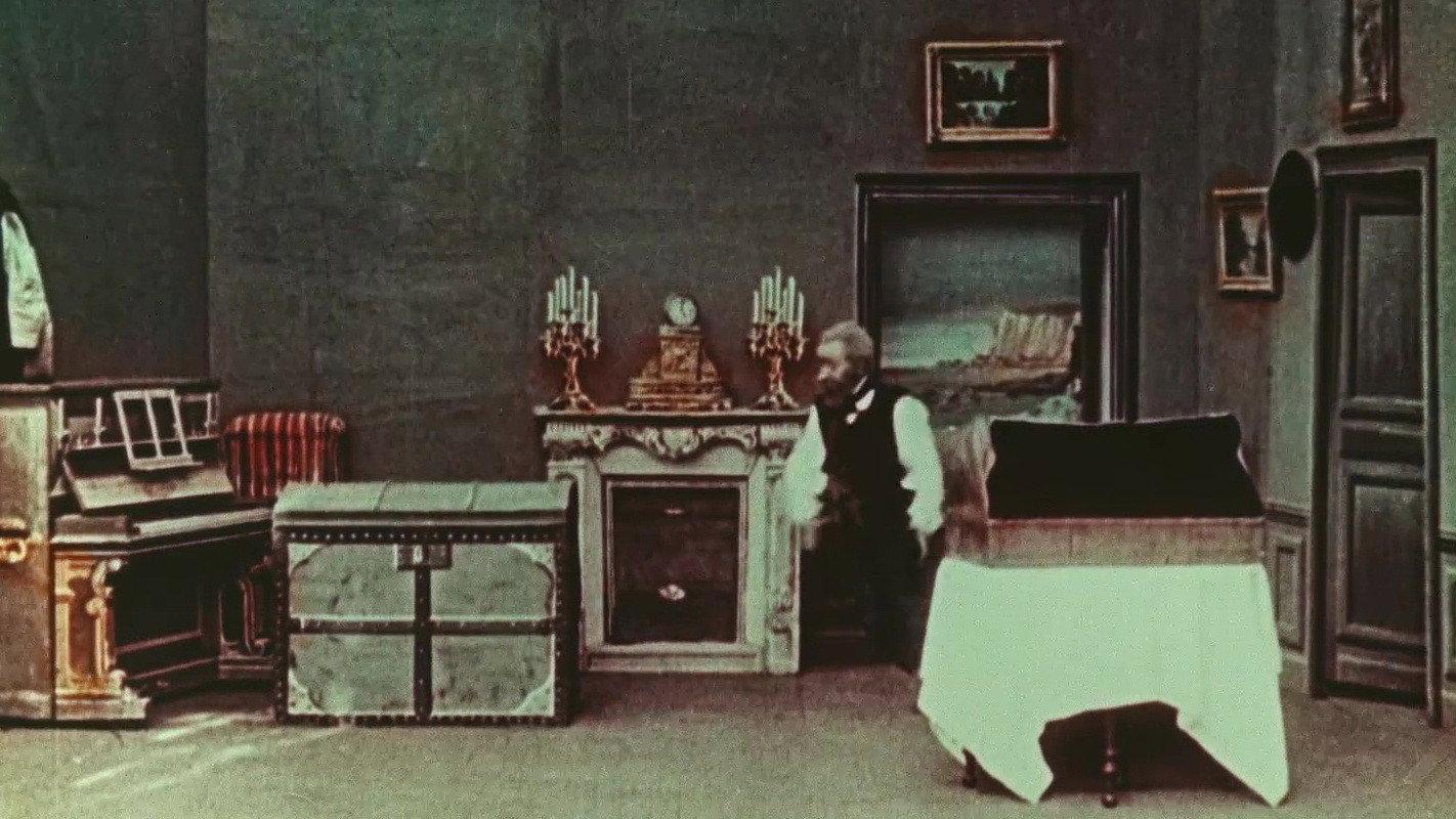 The Diabolic Tenant 1909 movie scene