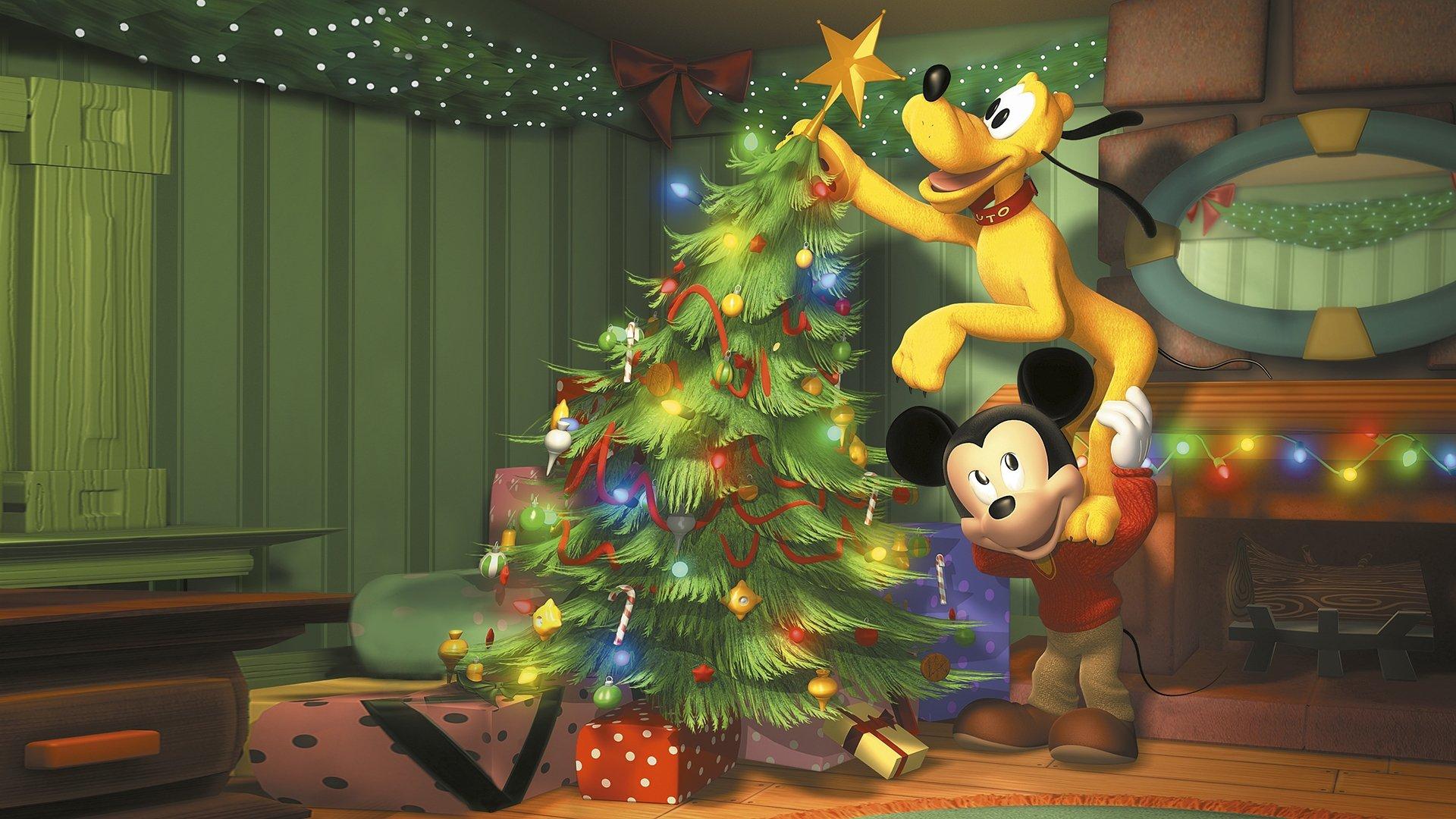 Mickey's Twice Upon a Christmas 2004 movie scene