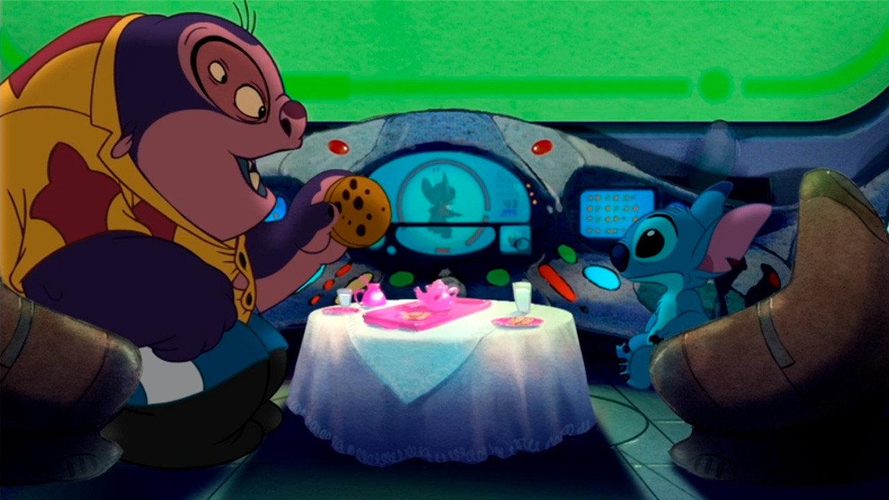 The Origin of Stitch 2005 movie scene
