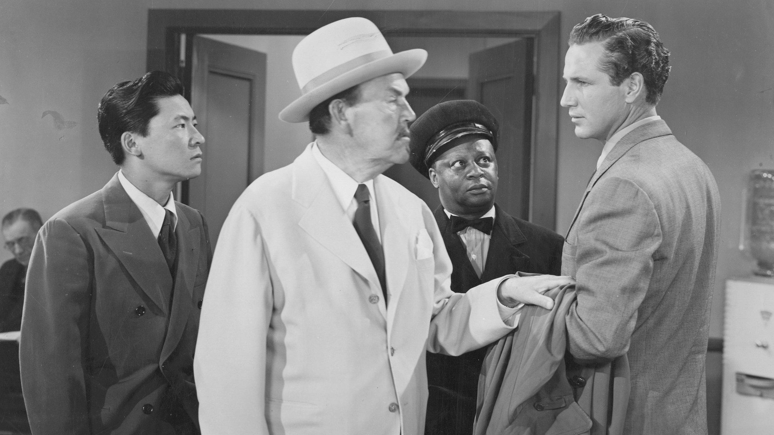 Shadows Over Chinatown 1946 movie scene