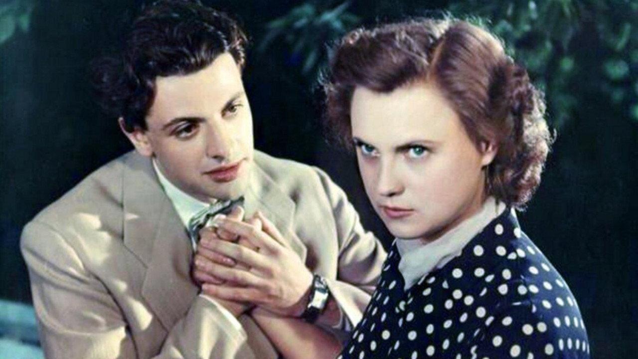 She Loves You 1956 movie scene