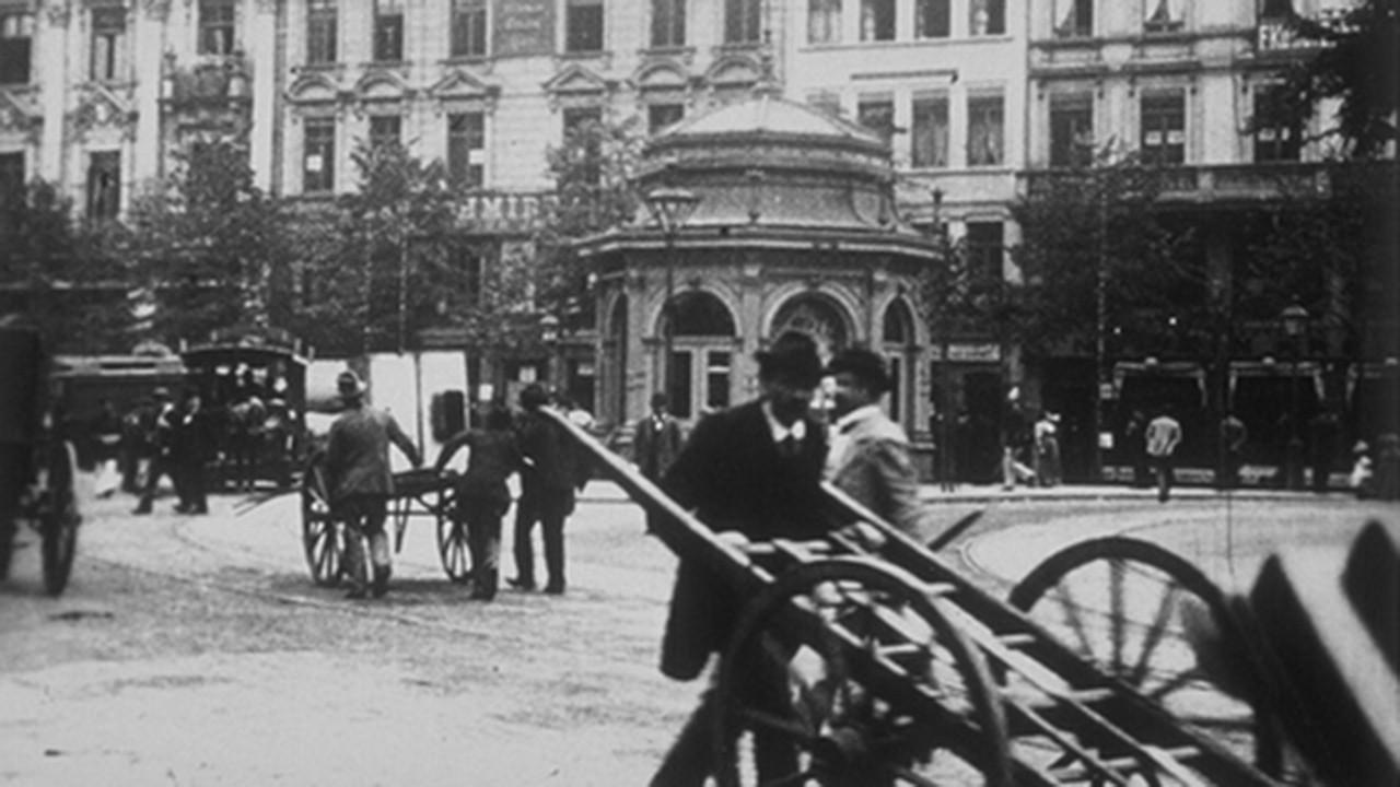 Francfort-sur-le-Main, Alter Marktplatz 1896 movie scene
