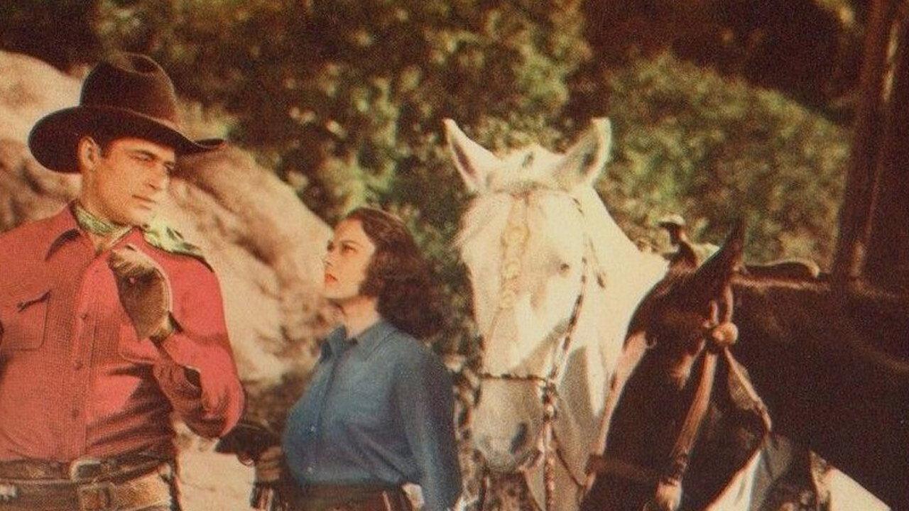 Bullets for Rustlers 1940 movie scene