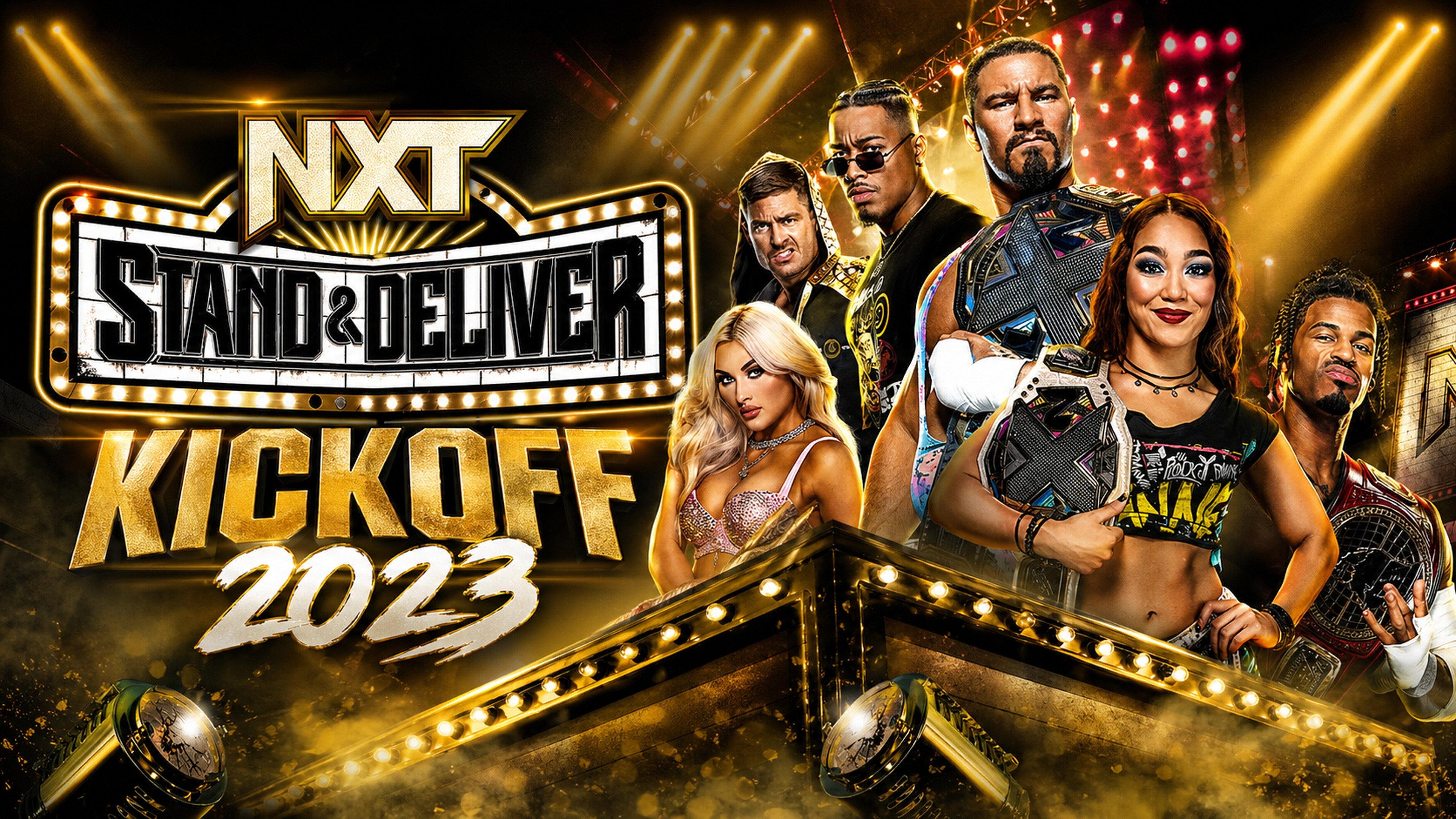 WWE NXT Stand & Deliver Kickoff 2023 movie scene