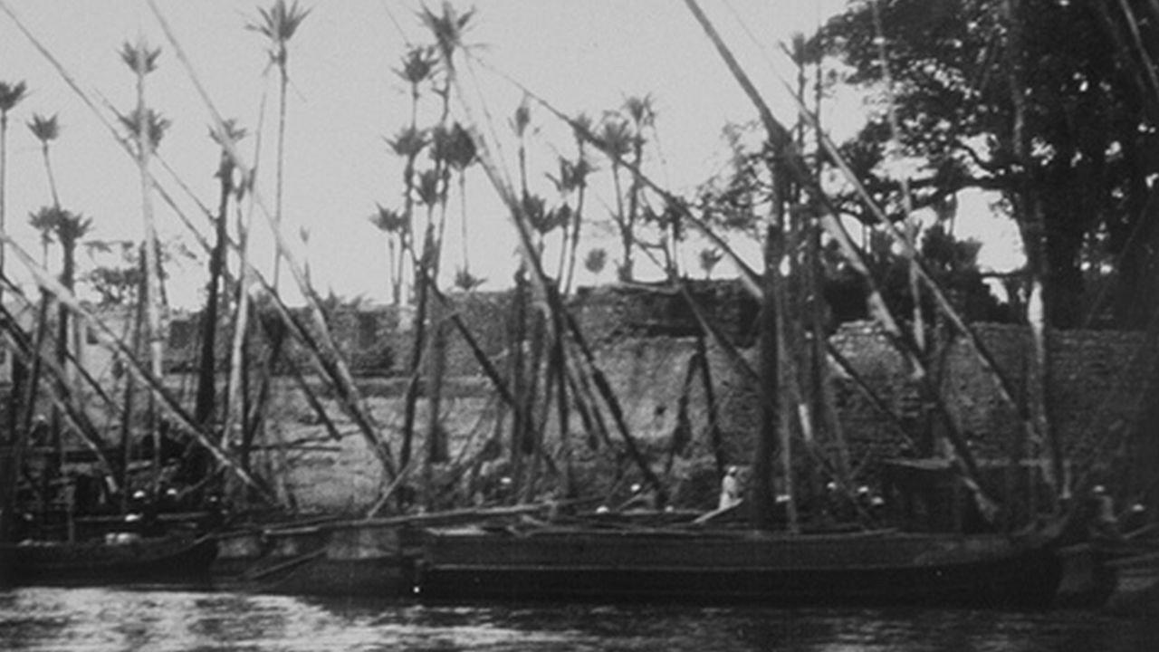 Panorama des rives du Nil, [II] 1897 movie scene