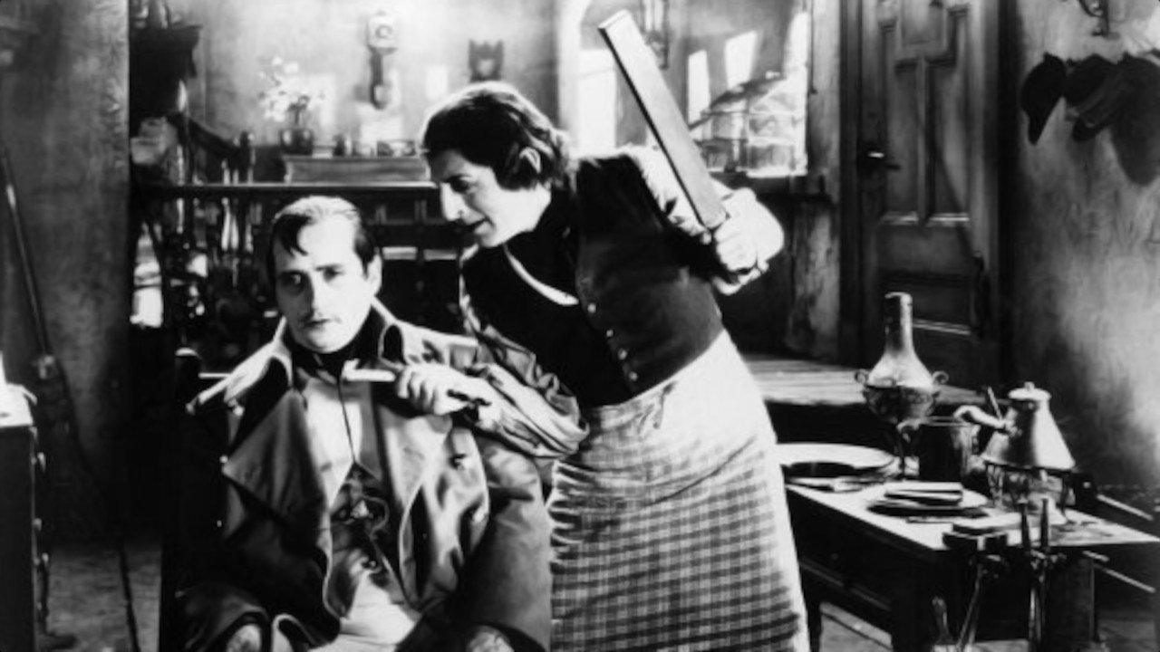Napoleon's Barber 1928 movie scene