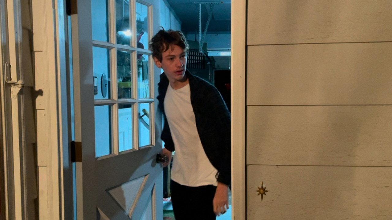 Guy on the Outside 2025 movie scene
