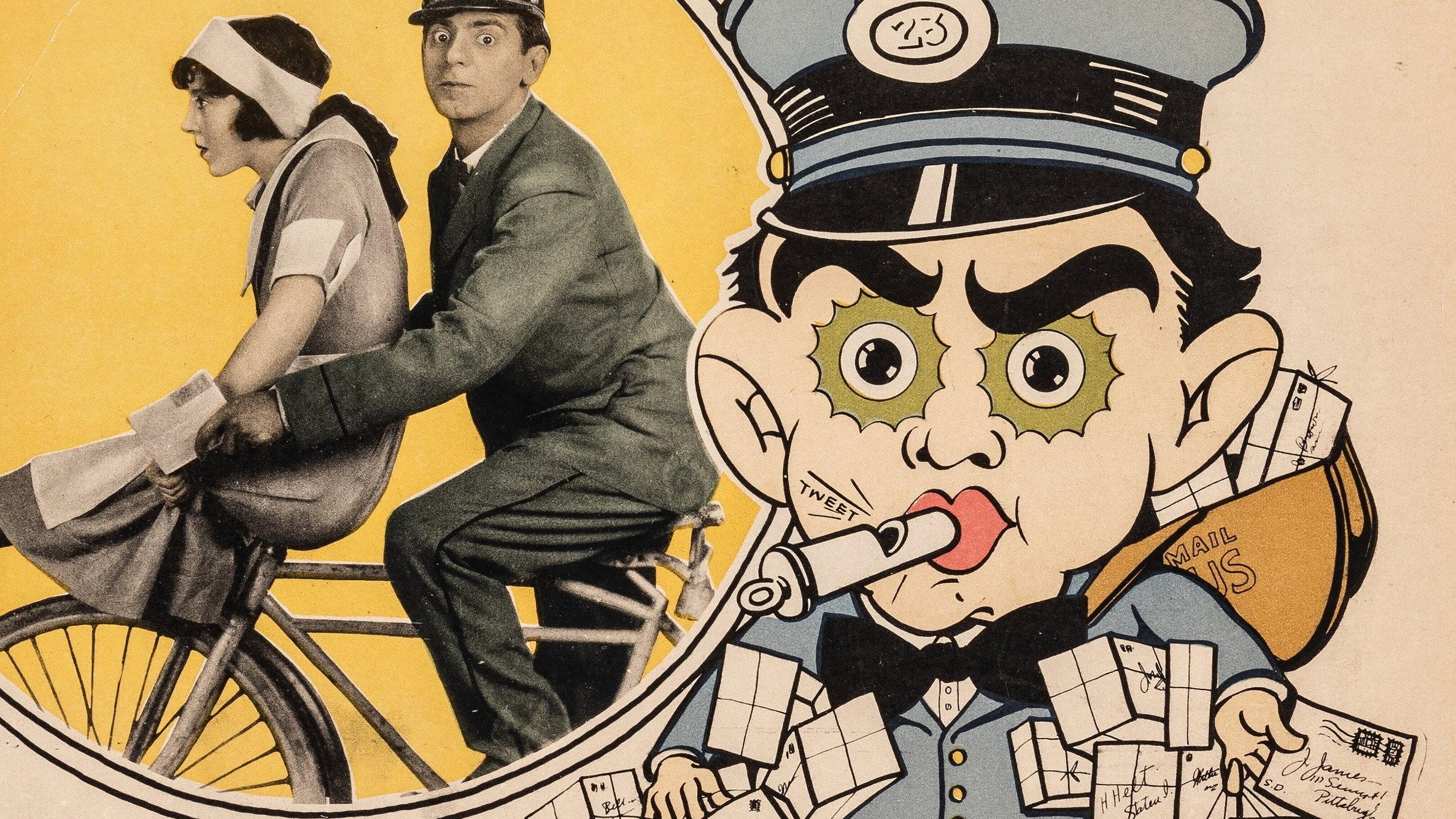 Special Delivery 1927 movie scene