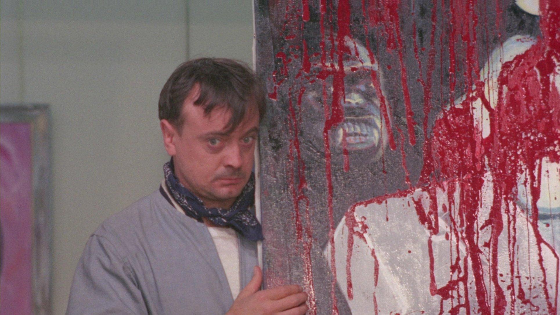 Color Me Blood Red 1965 movie scene