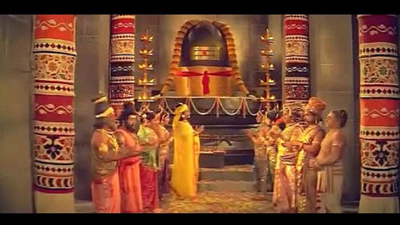 Rajaraja Cholan 1973 movie scene