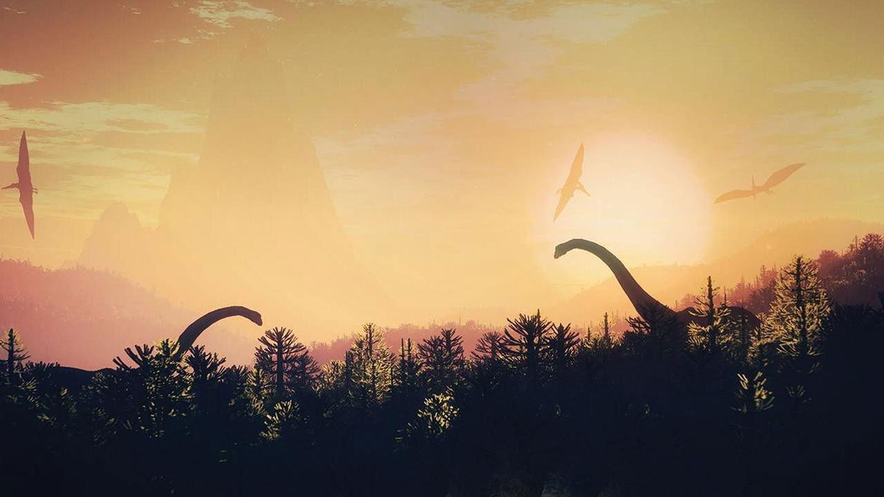 Prehistoric Worlds 2020 movie scene