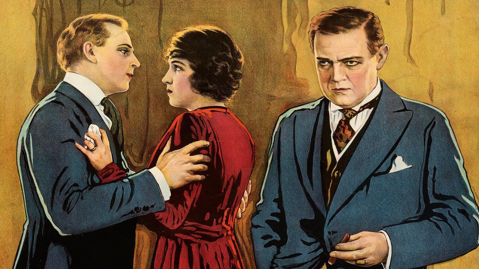 The Third Degree 1919 movie scene
