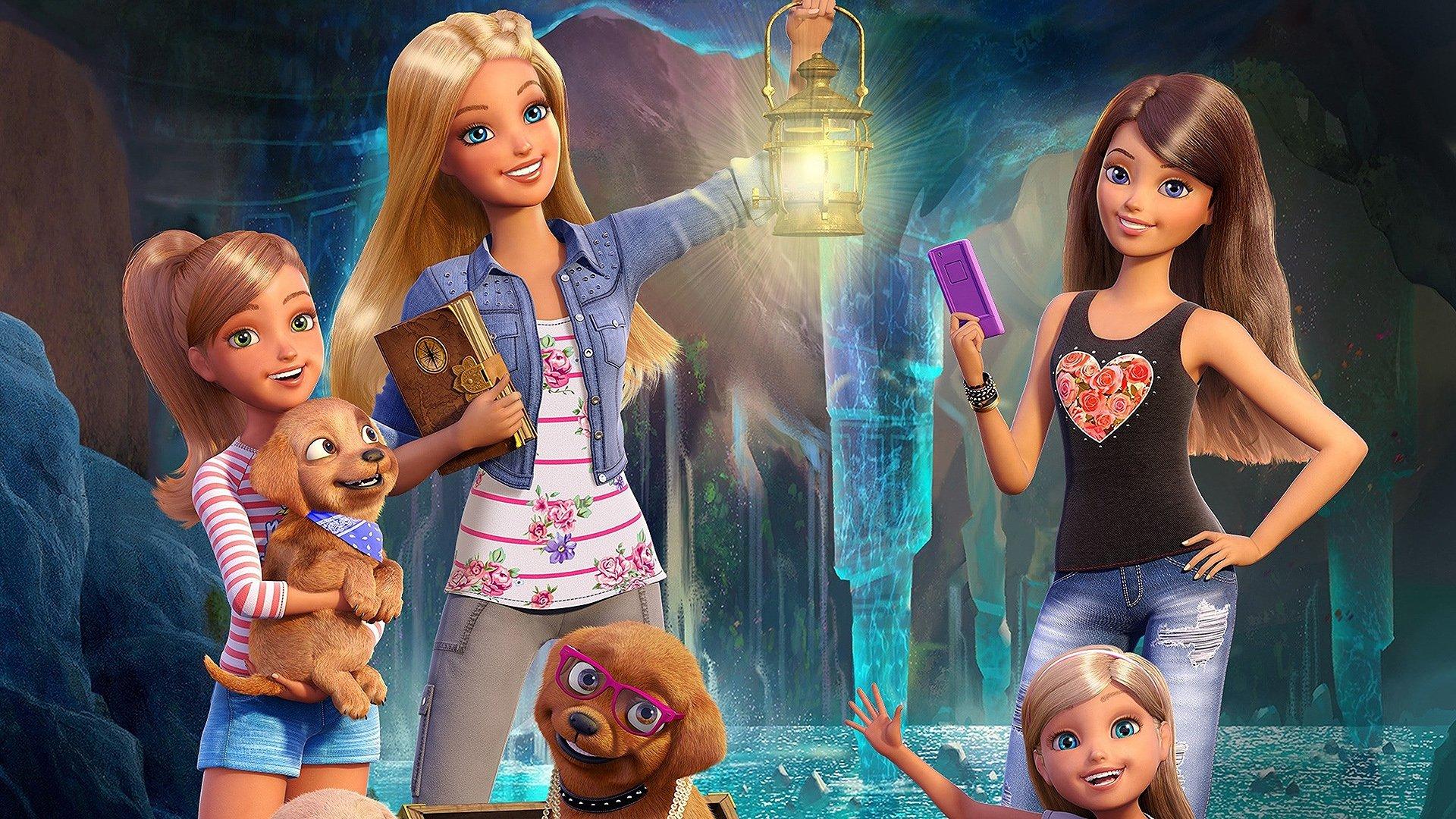 Barbie & Her Sisters in the Great Puppy Adventure 2015 movie scene
