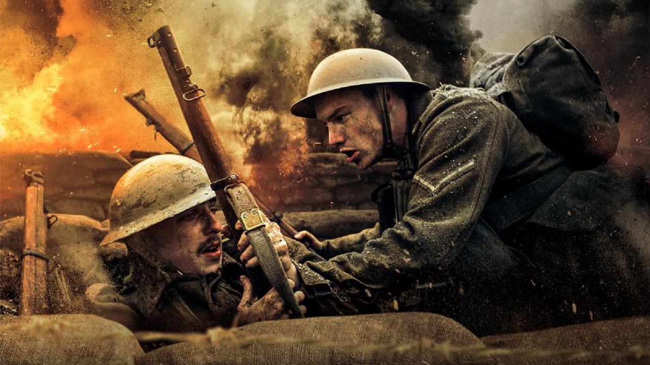 Behind the Line: Escape to Dunkirk 2020 movie scene