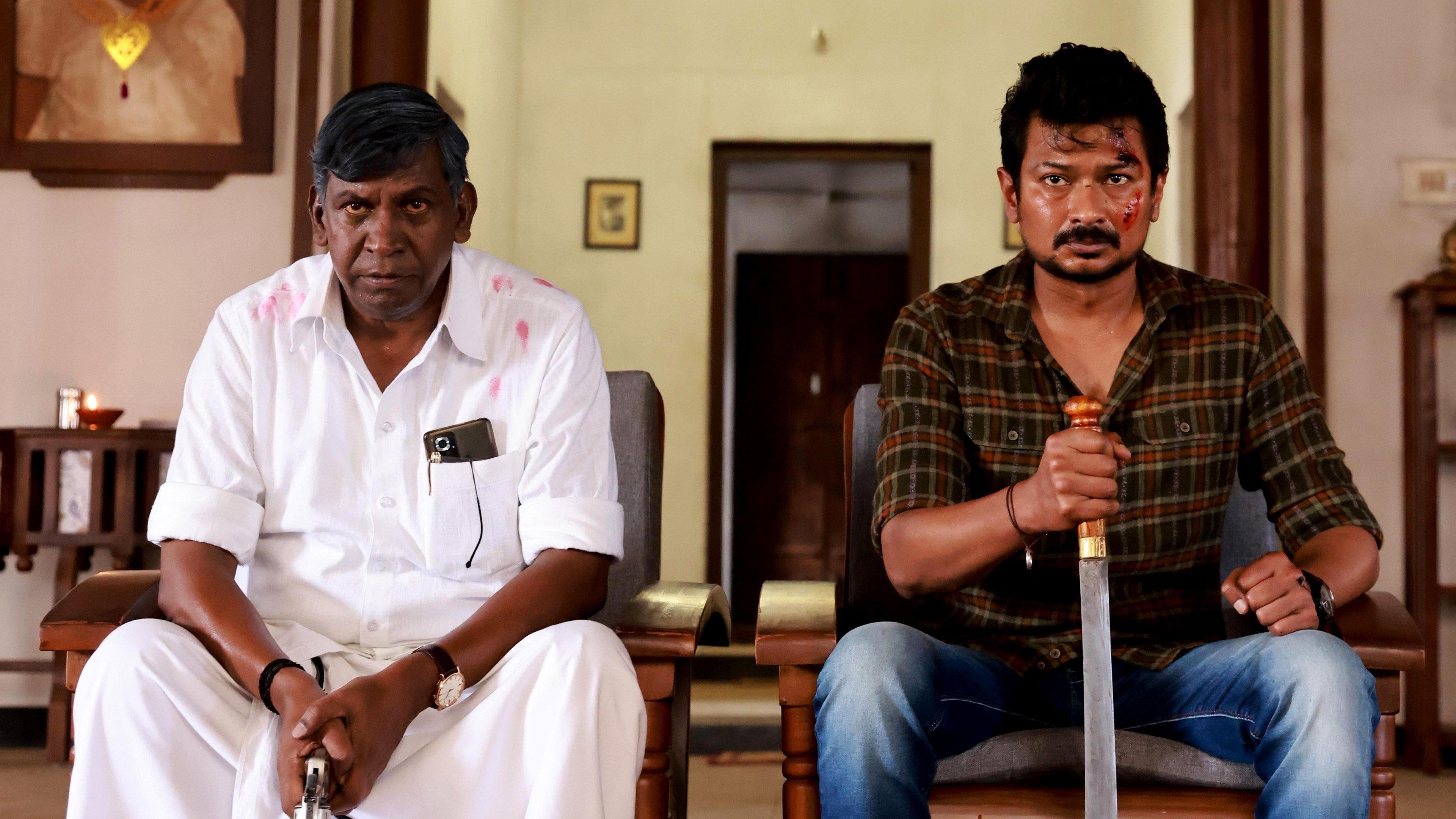 Maamannan 2023 movie scene