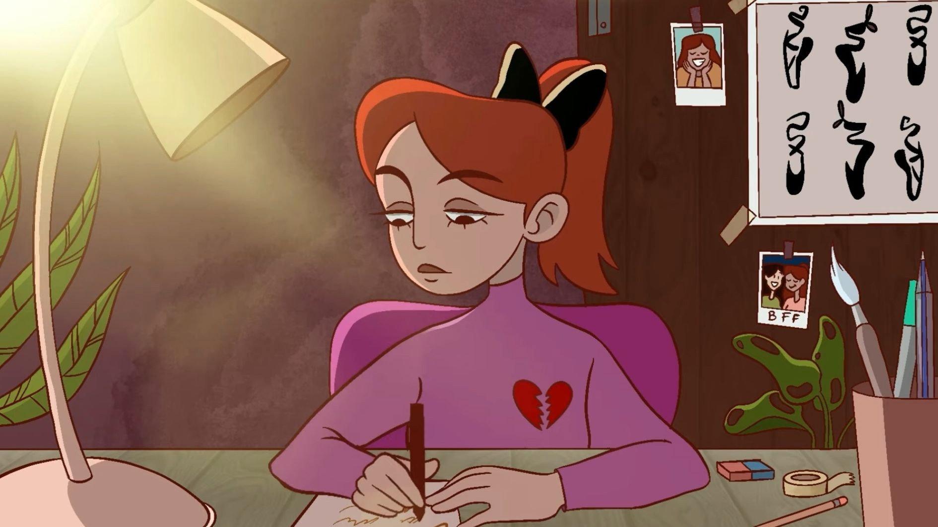 Letter to a broken heart 2021 movie scene