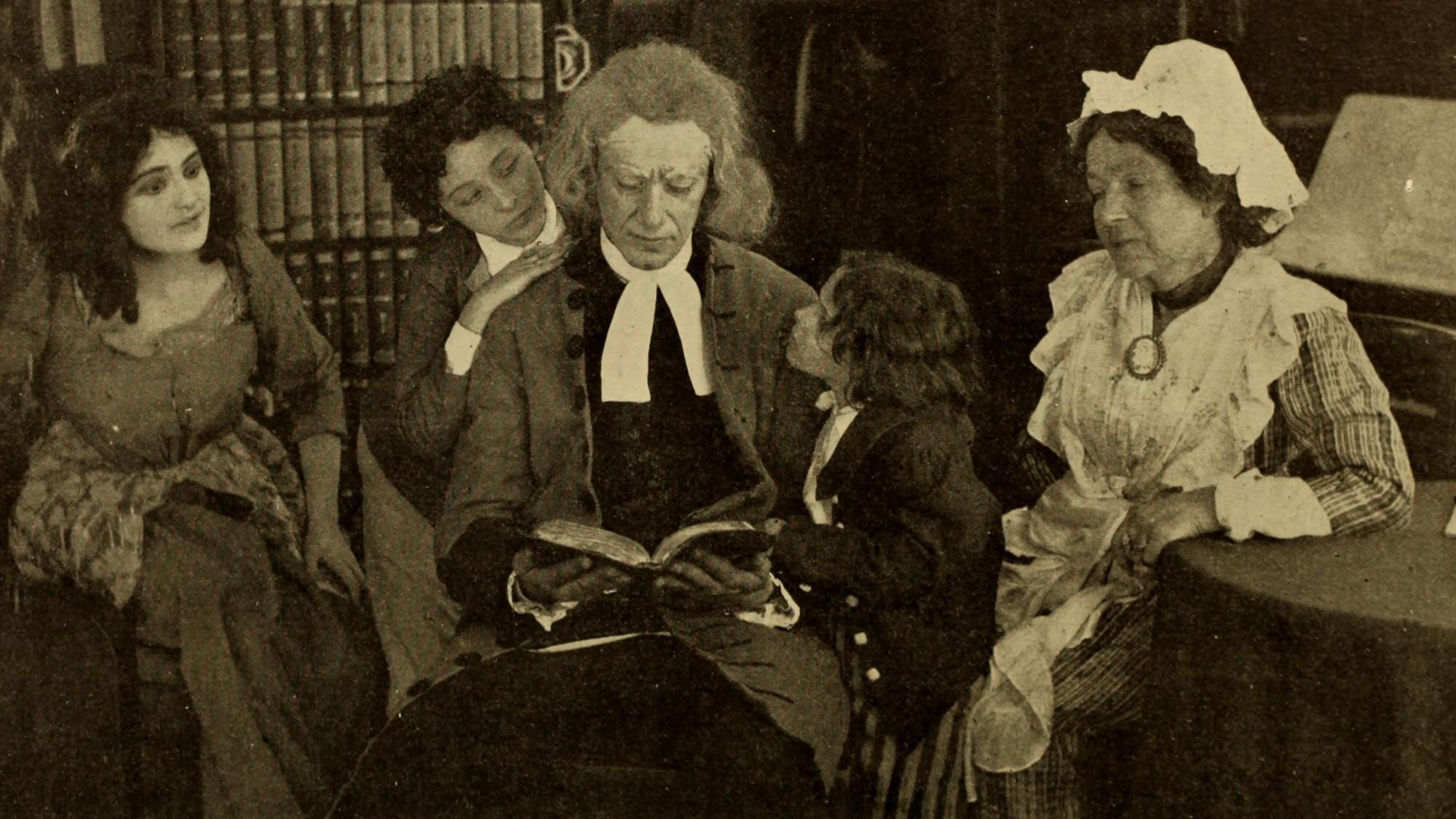 The Vicar of Wakefield 1910 movie scene