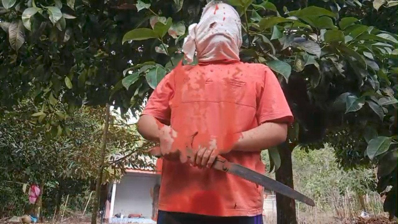 The handsaw murder 2025 movie scene
