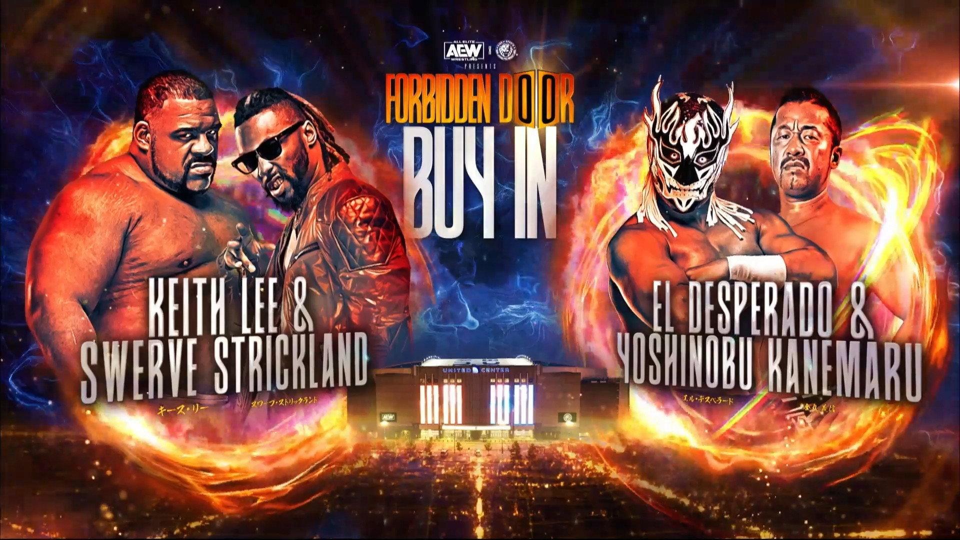 AEW x NJPW Presents Forbidden Door 2022: The Buy-In 2022 movie scene