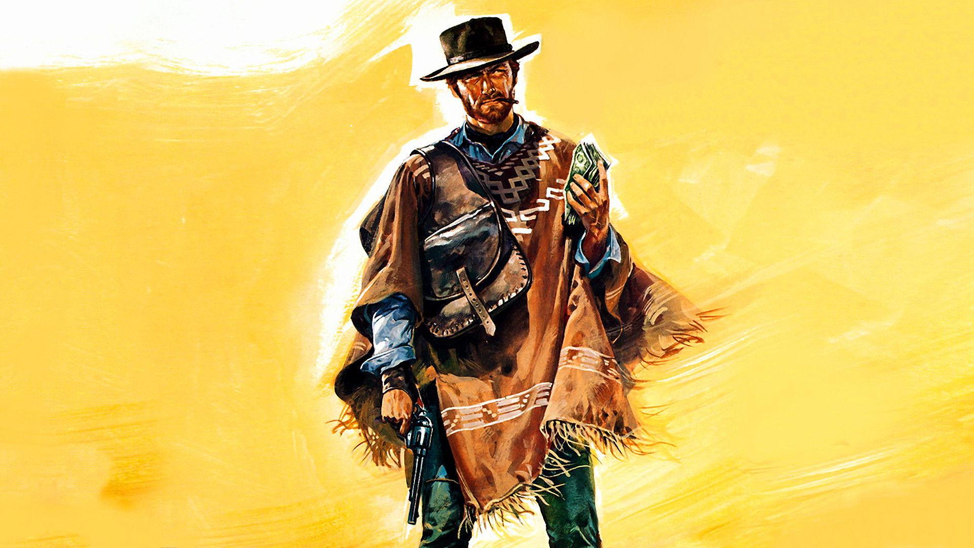 A Fistful of Dollars 1964 movie scene