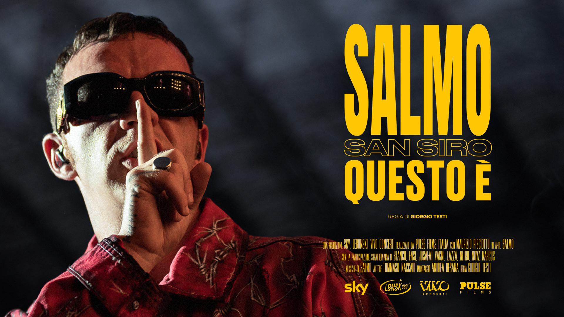 Salmo - San Siro, questo è 2022 movie scene