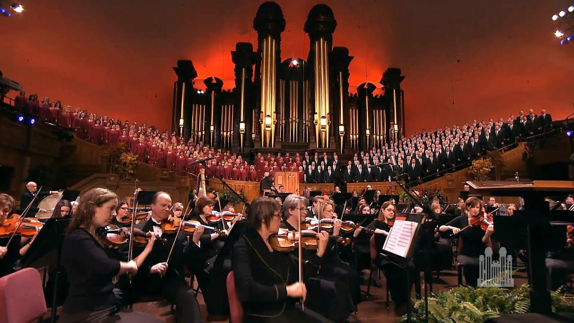 Christmas with the Mormon Tabernacle Choir and Orchestra at Temple Square featuring Sissel 2007 movie scene