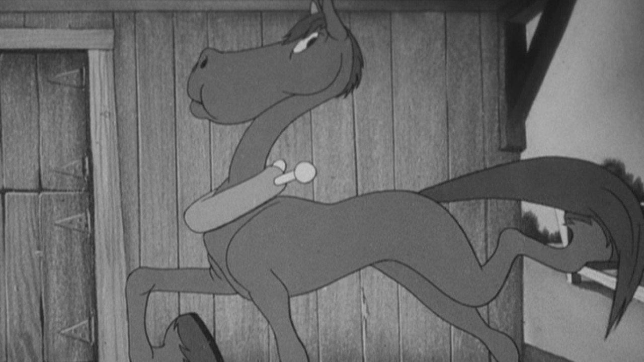 Porky's Prize Pony 1941 movie scene