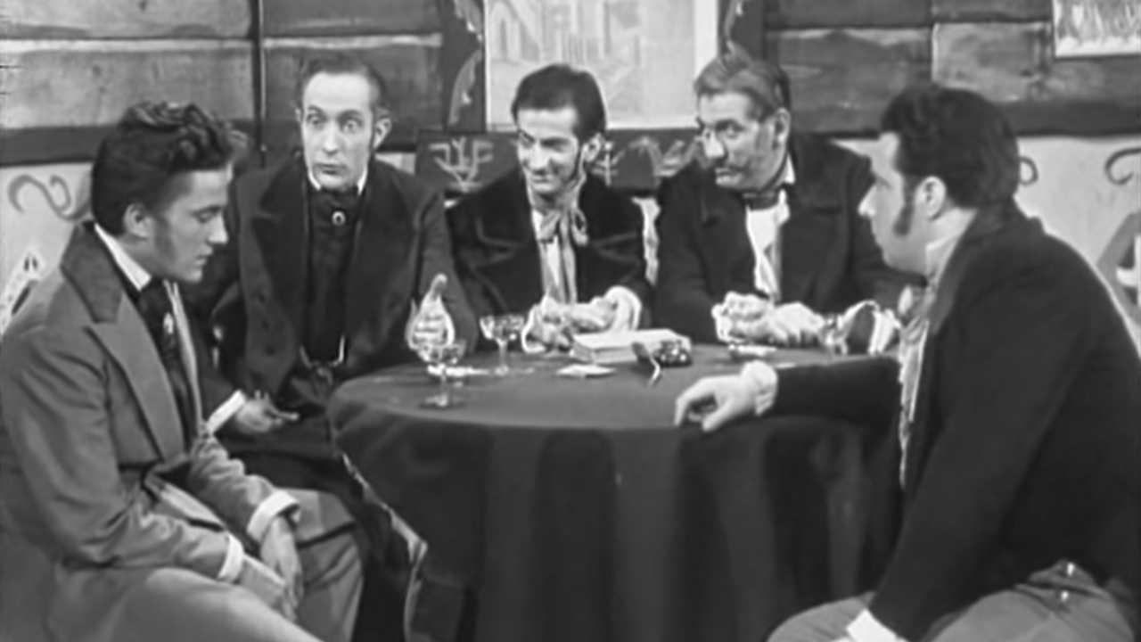 The Gamblers 1950 movie scene