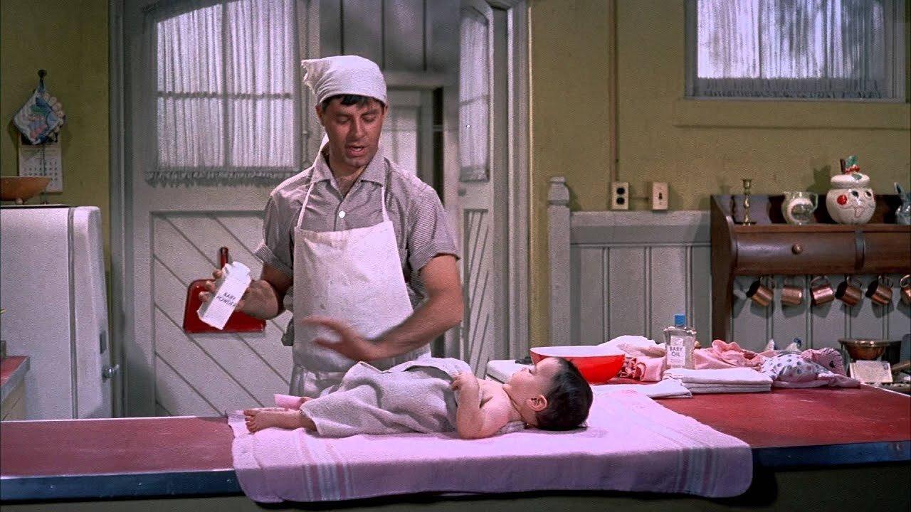Rock-a-Bye Baby 1958 movie scene