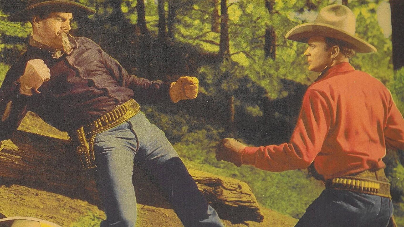 Courage of the West 1937 movie scene