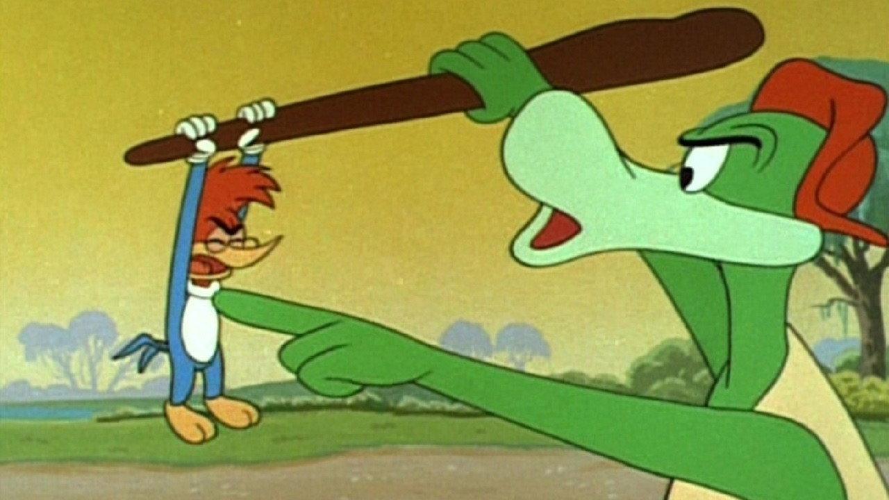 Romp in a Swamp 1959 movie scene