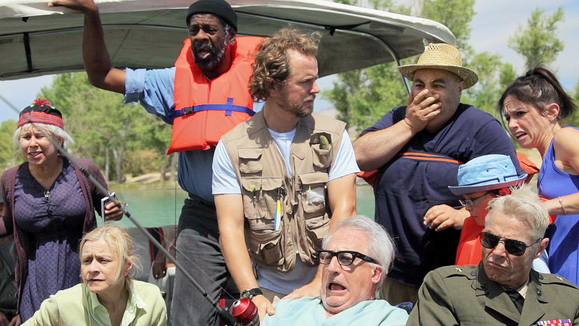 Assisted Fishing 2012 movie scene