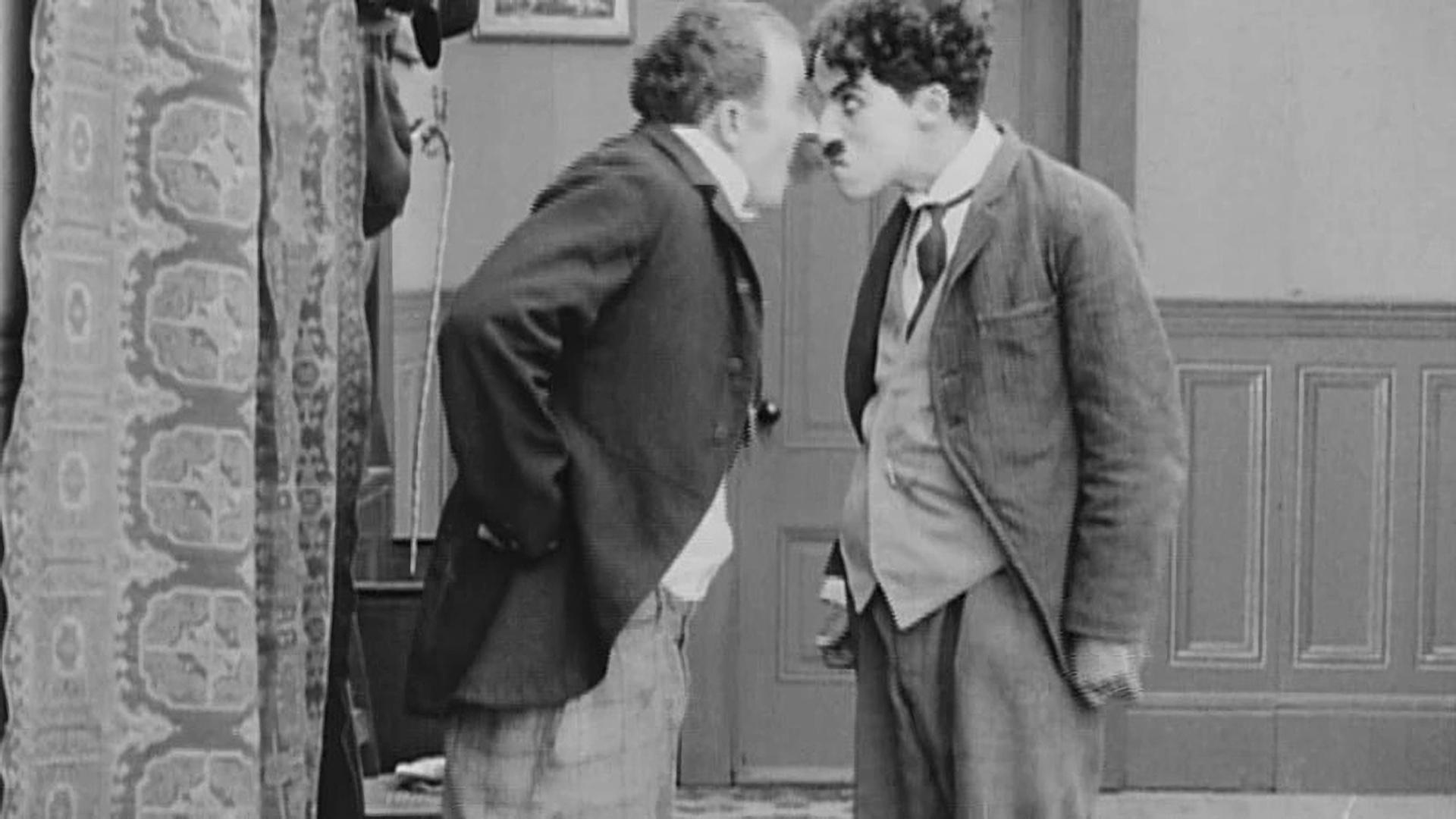 Those Love Pangs 1914 movie scene