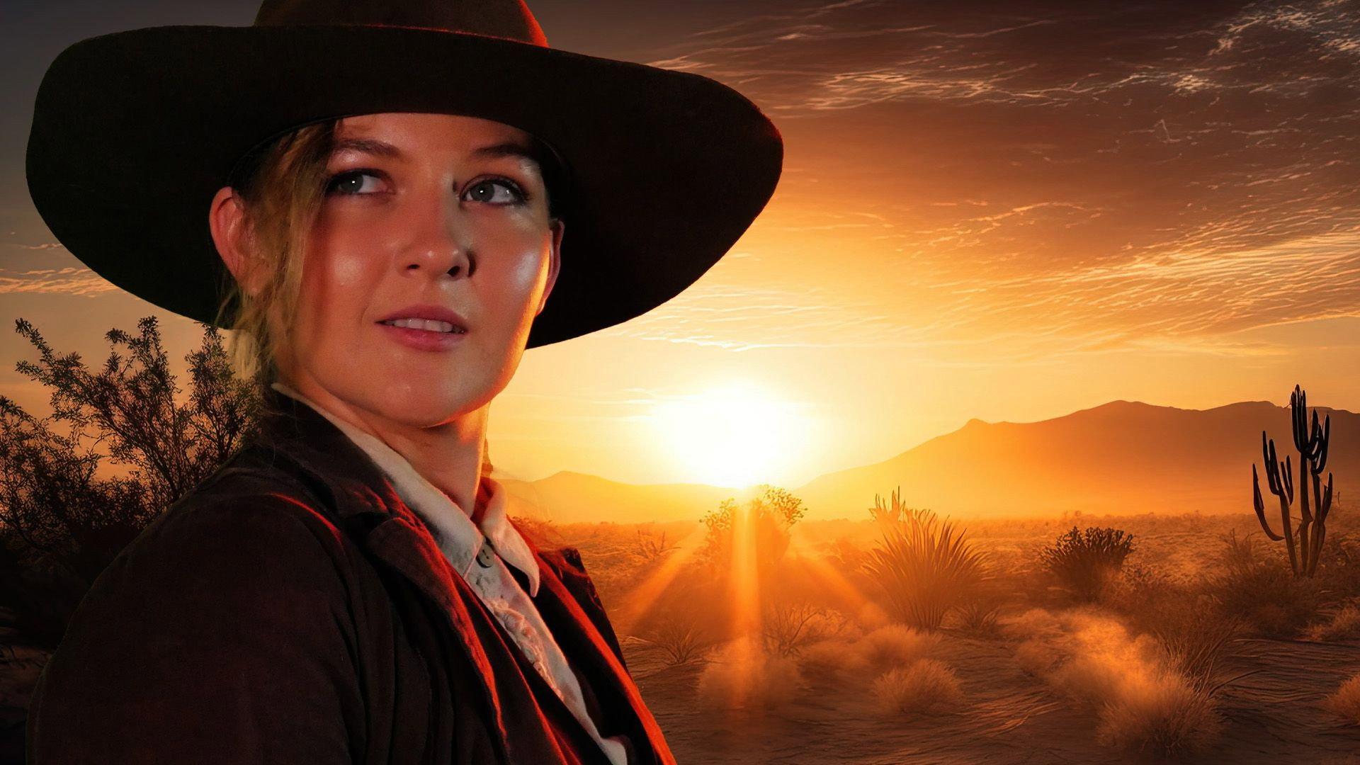 Lady Outlaw 2024 movie scene