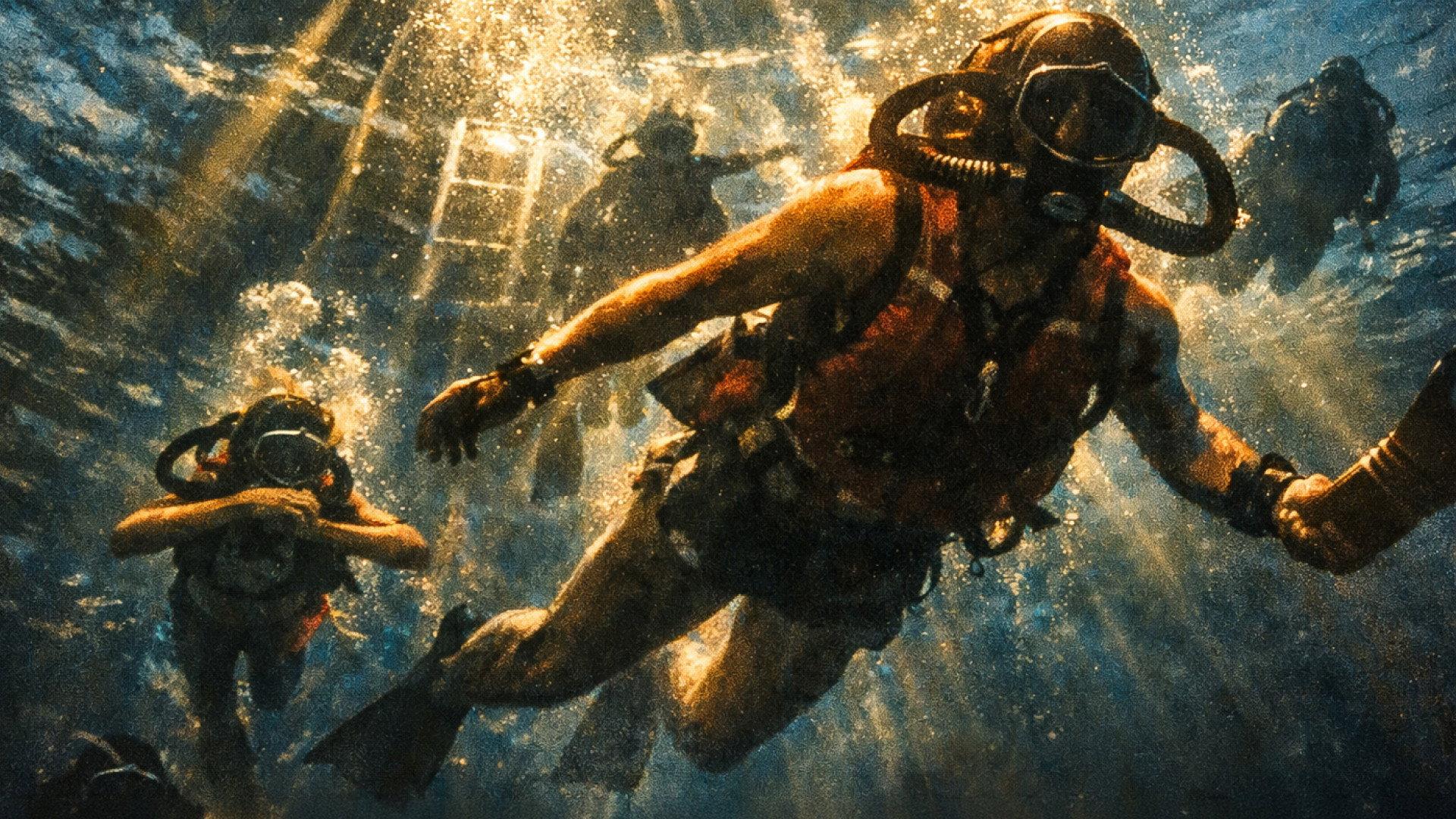 Davey Jones' Locker 1965 movie scene