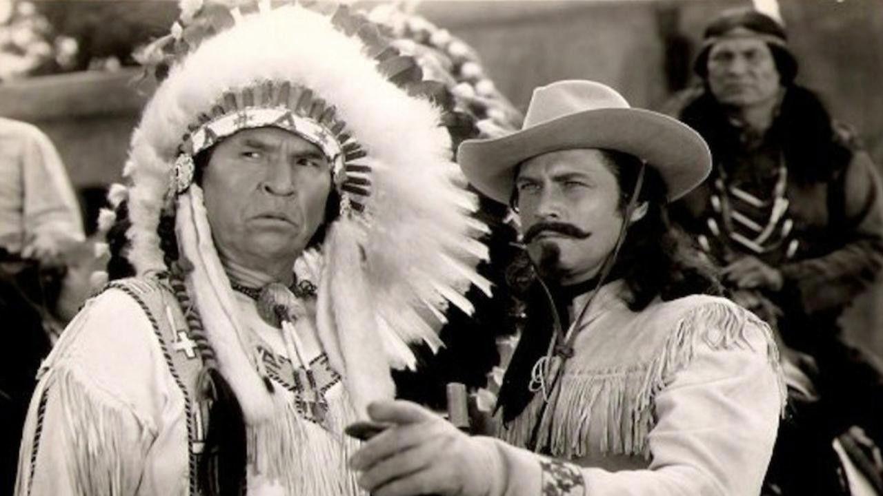 Buffalo Bill in Tomahawk Territory 1952 movie scene