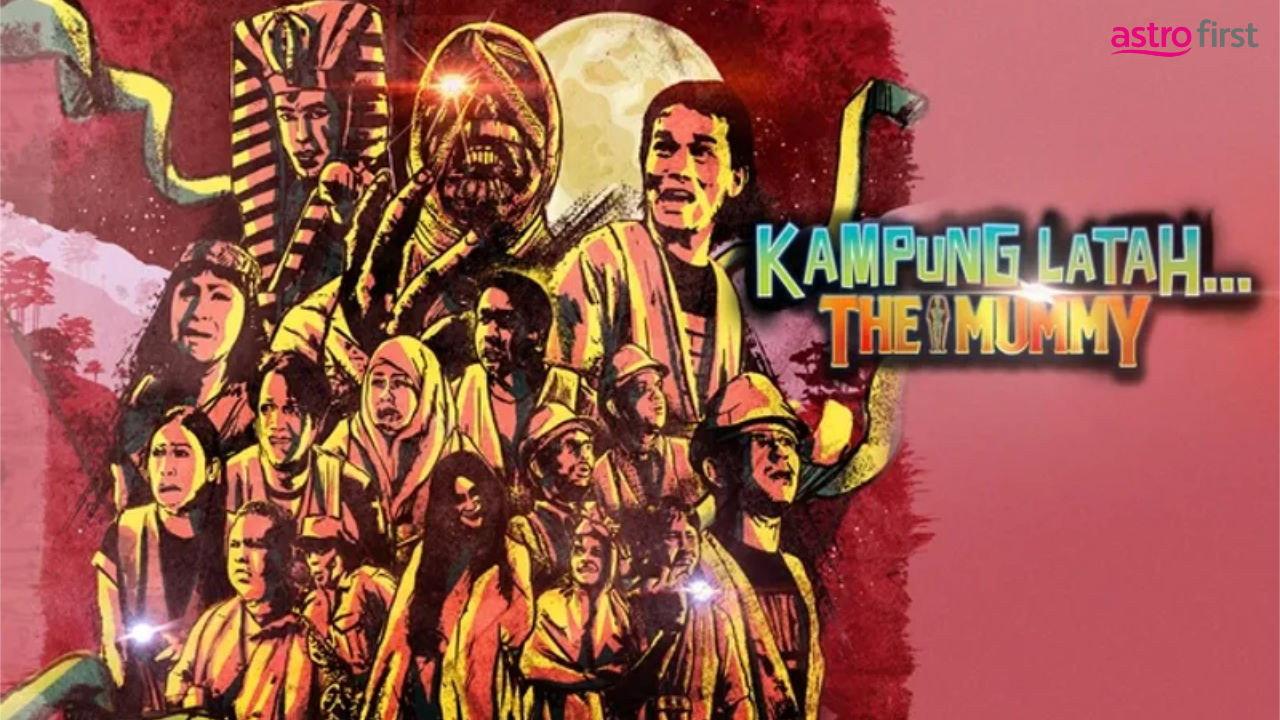Kampung Latah… The Mummy 2022 movie scene