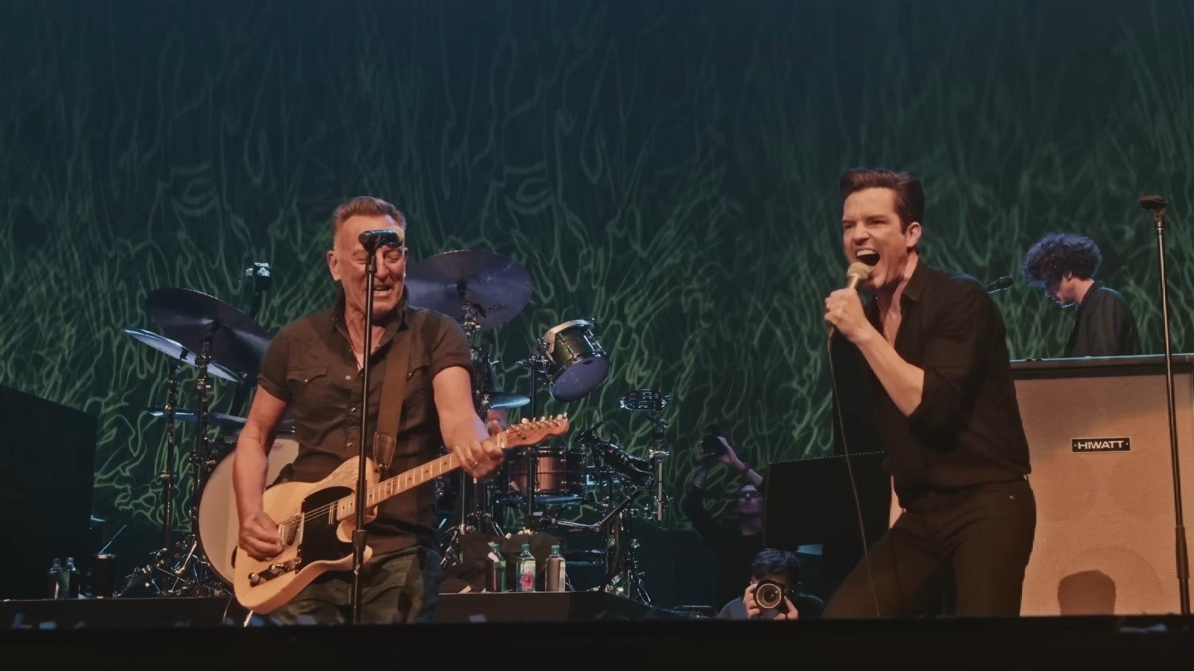 The Killers + Bruce Springsteen: Encore at the Garden 2025 movie scene