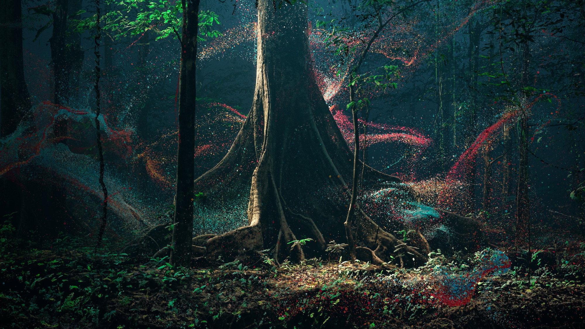 Breathing with the Forest 2023 movie scene