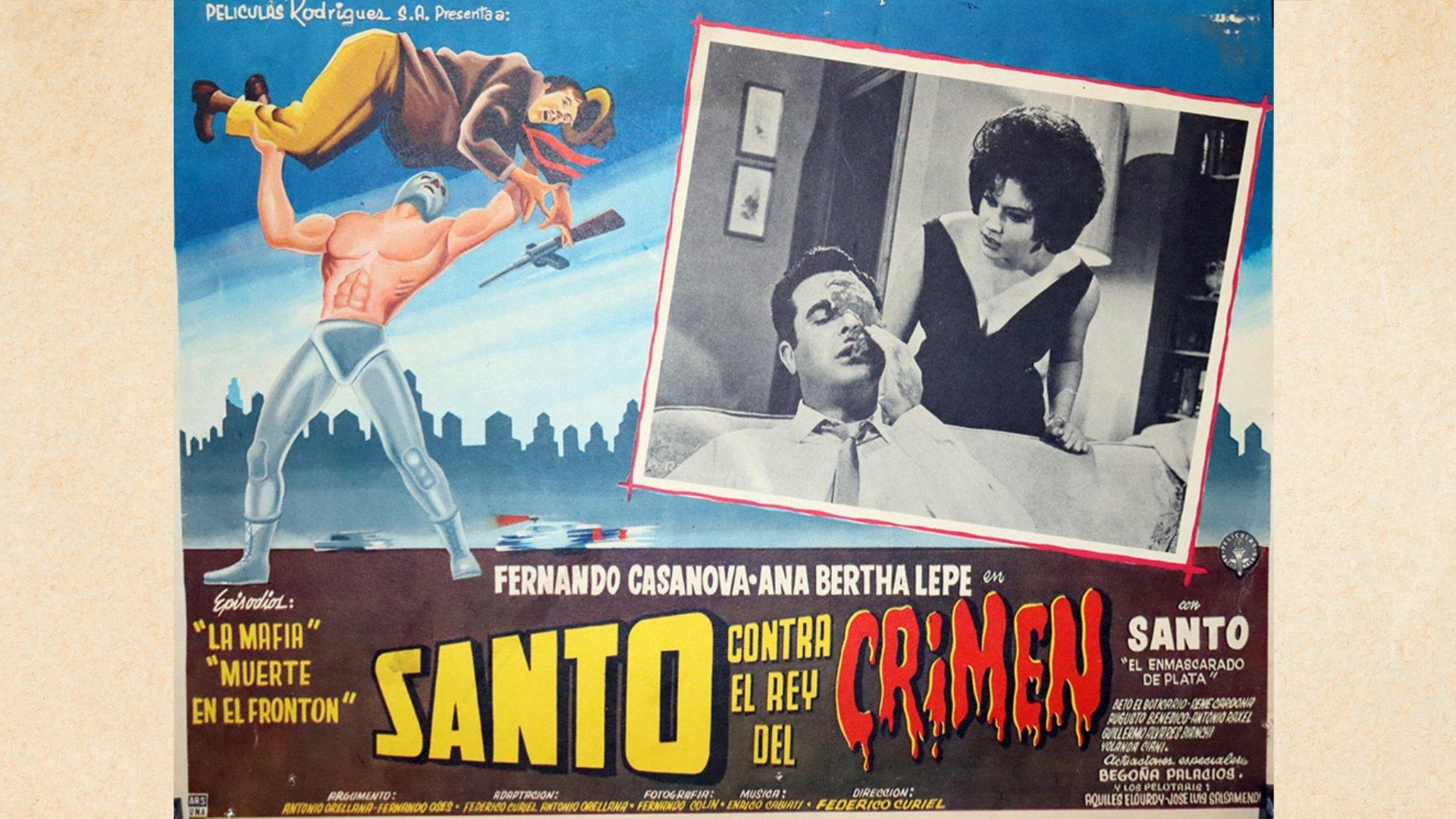 Santo vs. the King of Crime 1962 movie scene