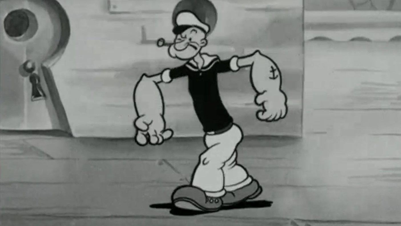 Popeye the Sailor 1933 movie scene