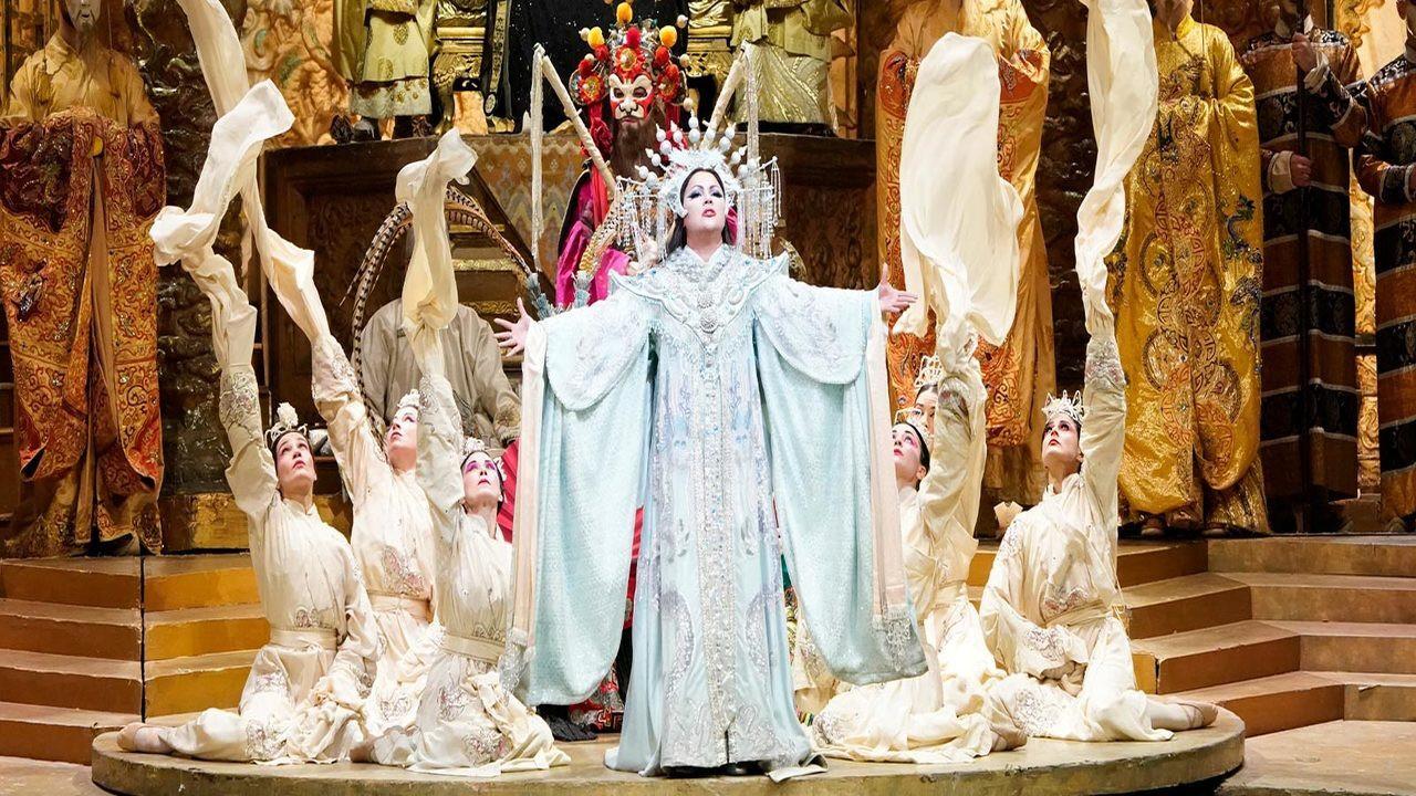 The Metropolitan Opera: Turandot 2022 movie scene