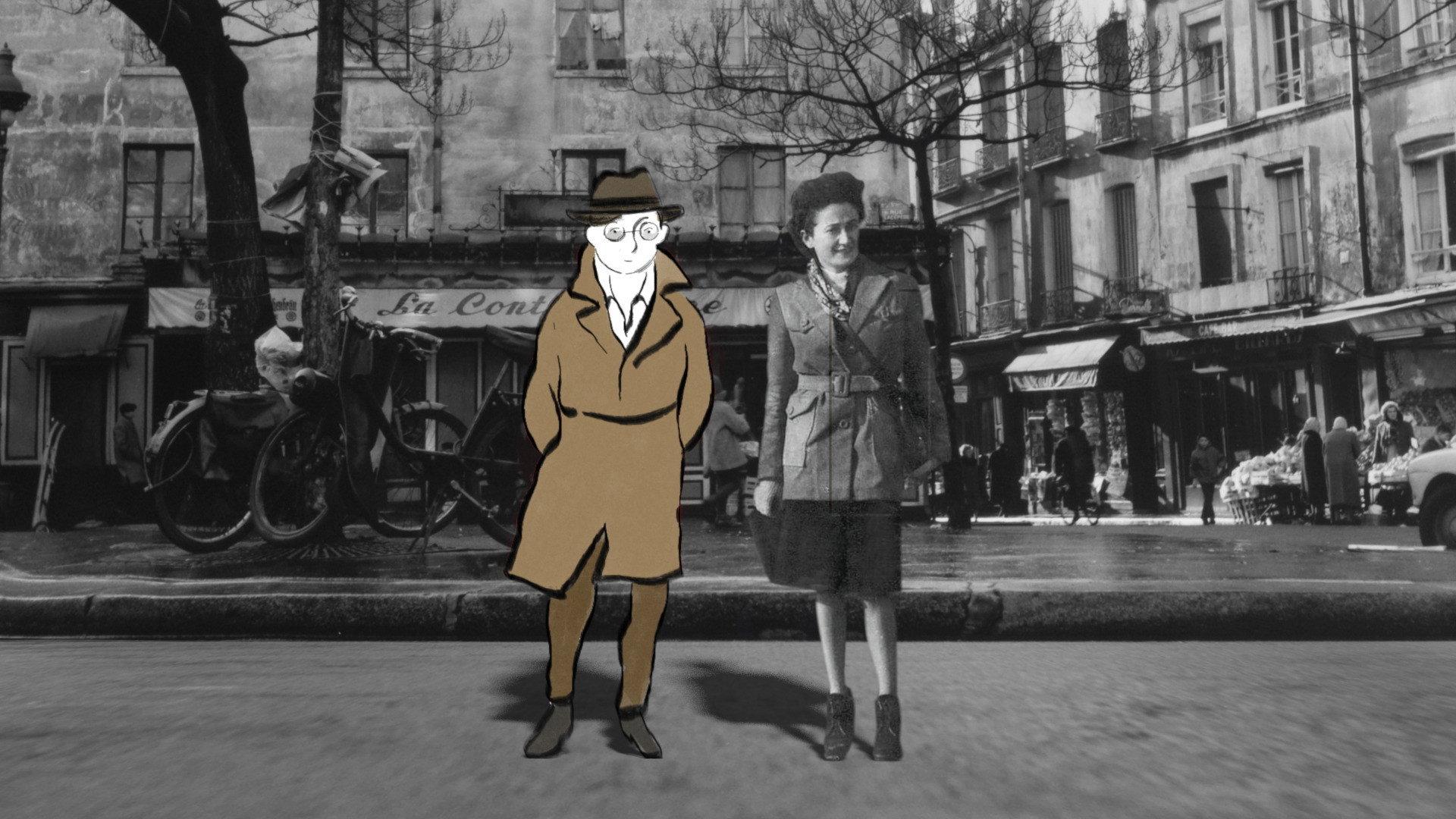 Edgar Morin, un penseur à Paris 2019 movie scene