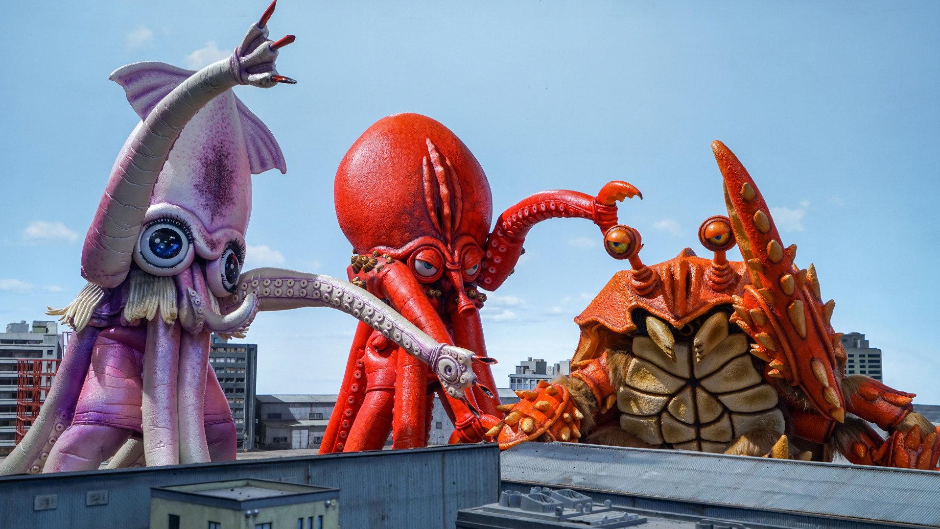 Monster SeaFood Wars 2020 movie scene