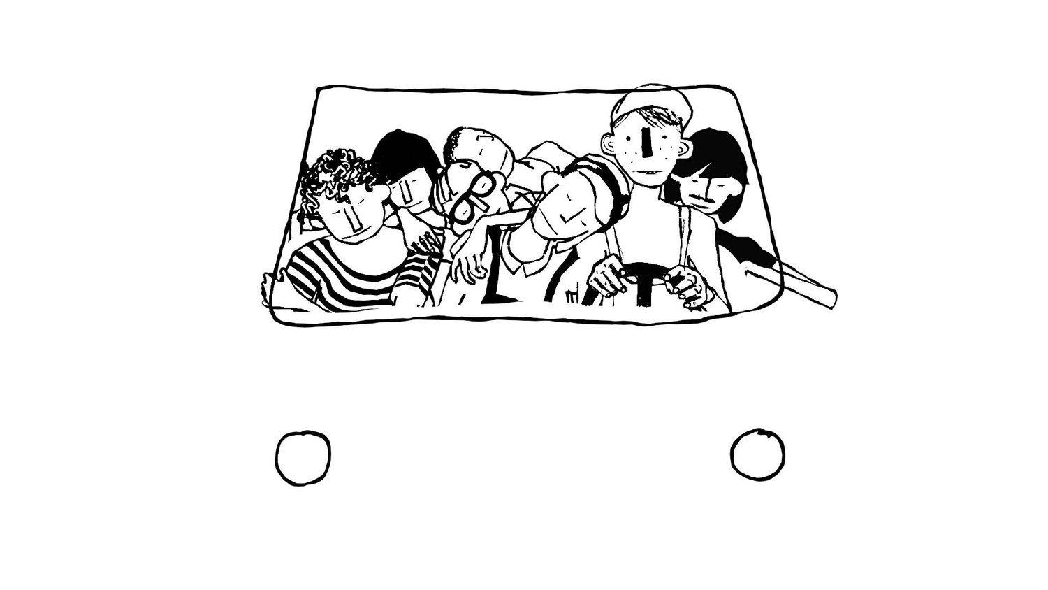 The Car That Came Back from the Sea 2023 movie scene