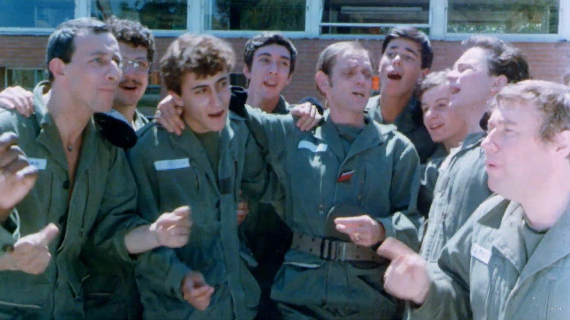 Rookie Soldiers on Maneuvers 1981 movie scene
