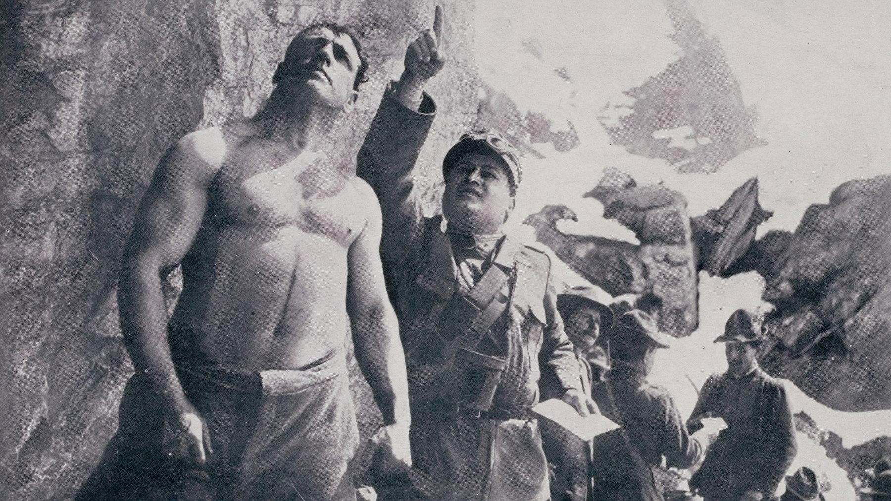 The Warrior 1916 movie scene