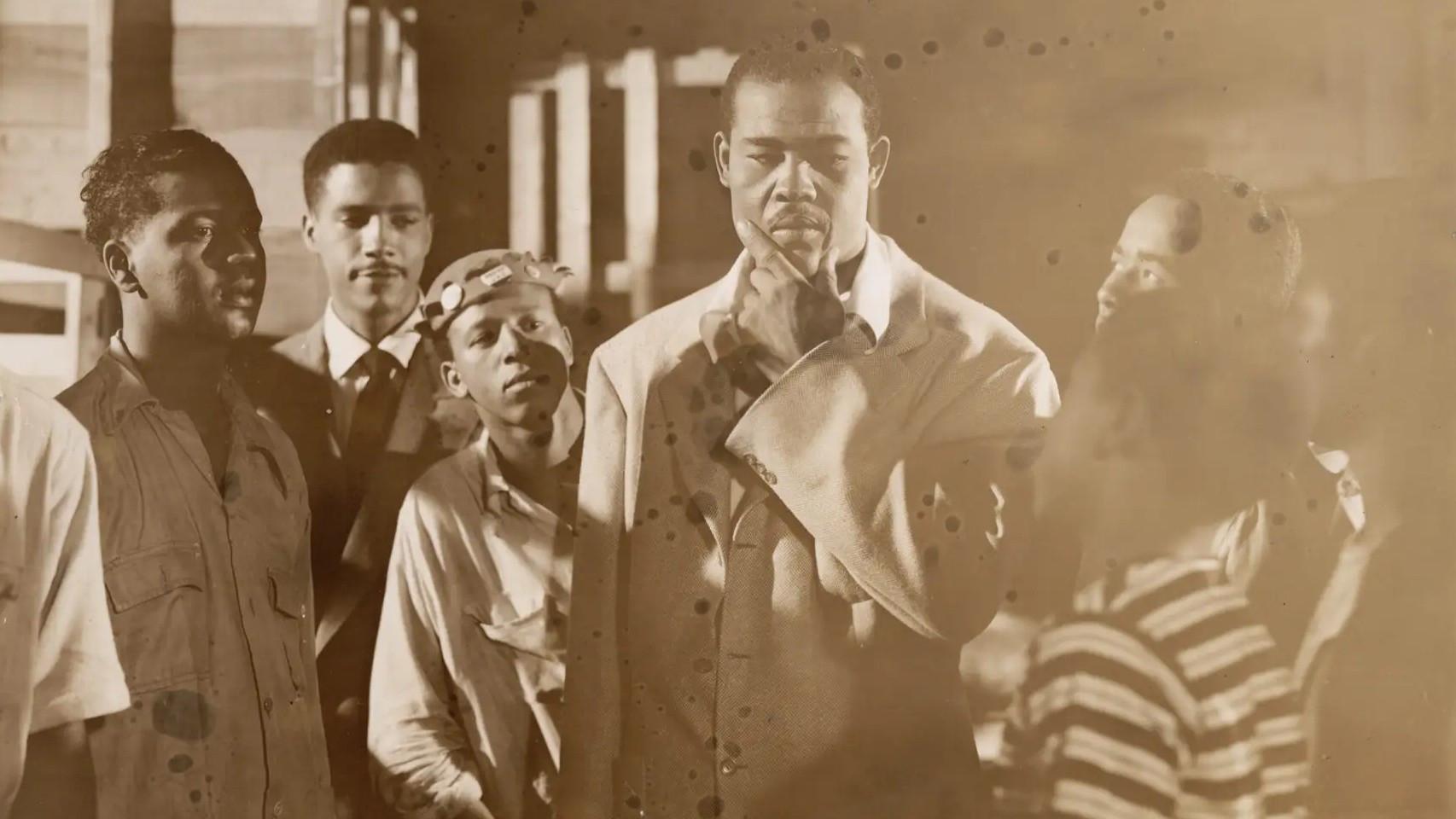 The Fight Never Ends 1948 movie scene