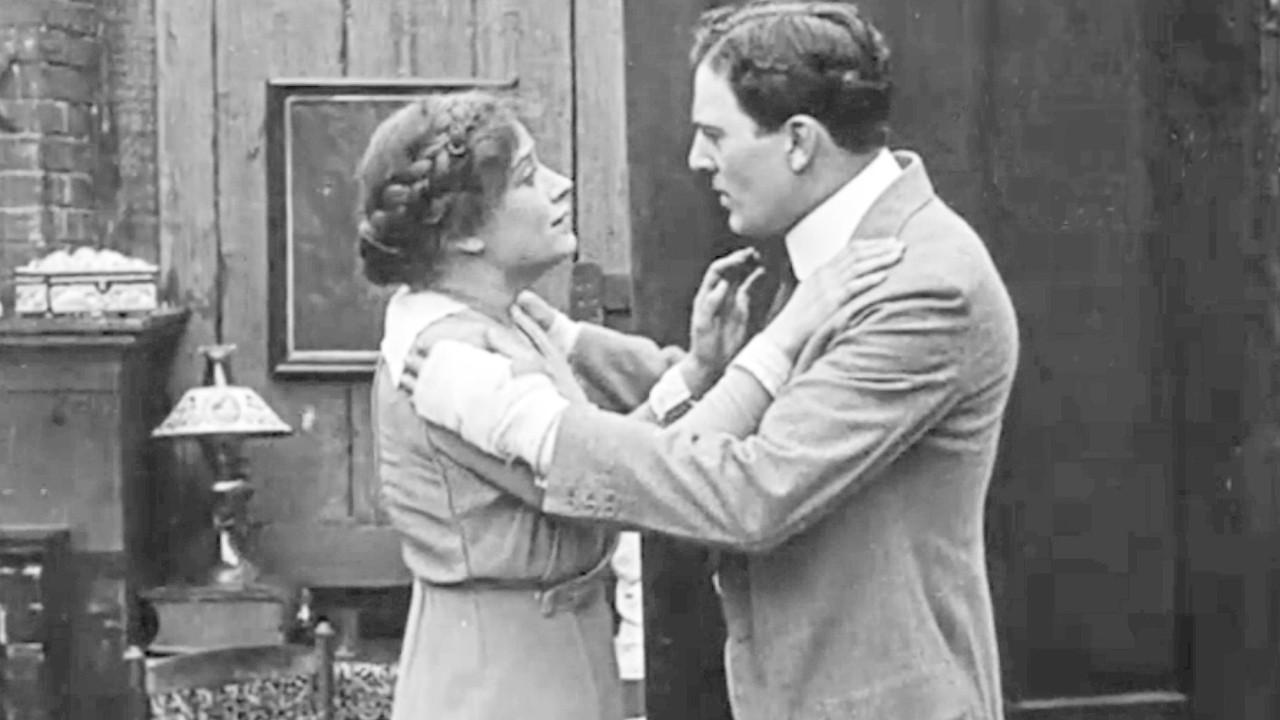 Out of the Darkness 1915 movie scene