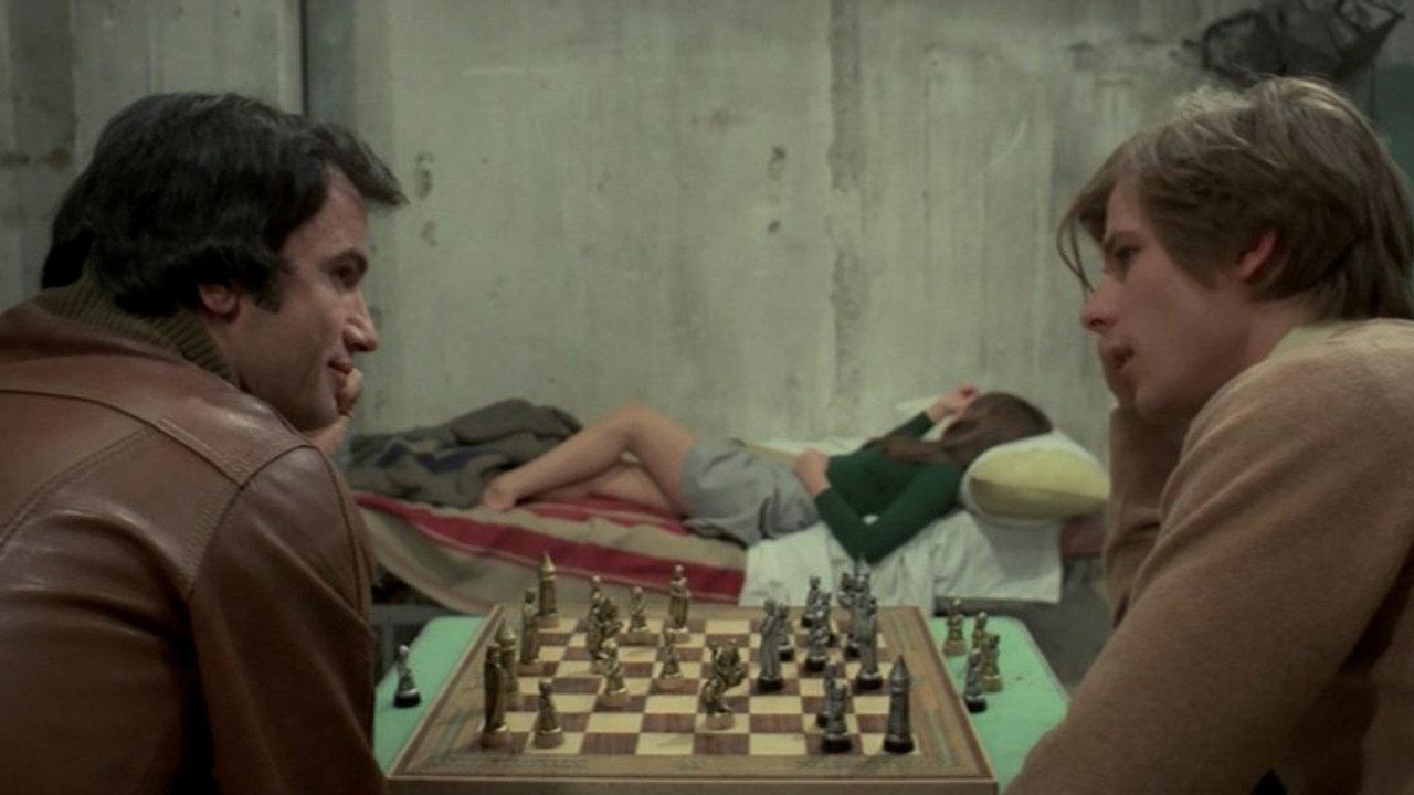 Forbidden Love Game 1975 movie scene